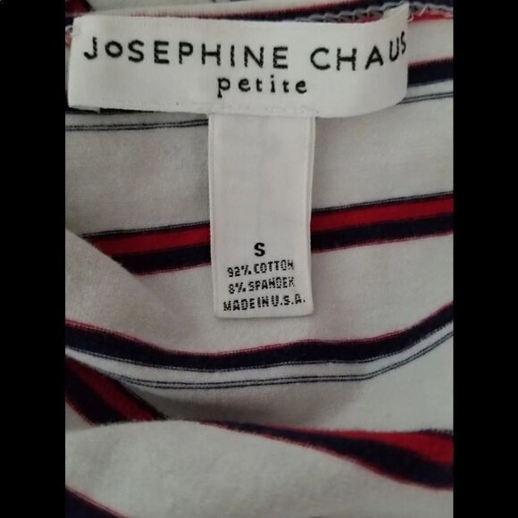 Striped Josephine Chaus 90s style tee shirt 5/$25 - Picture 5 of 5